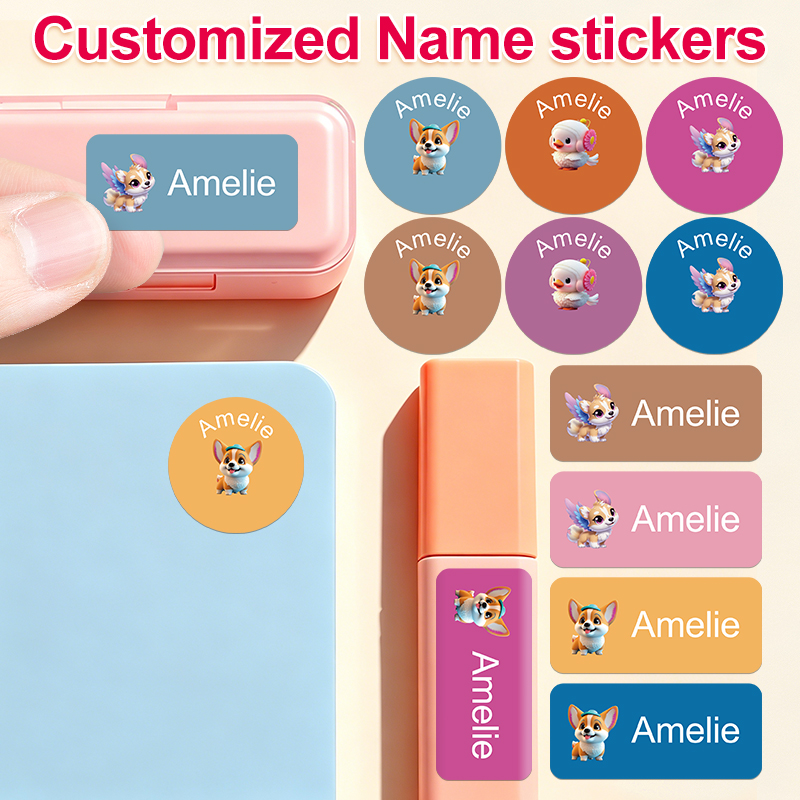 Personalized Name Box - Label Nama yang Dipersonalisasi - Tag