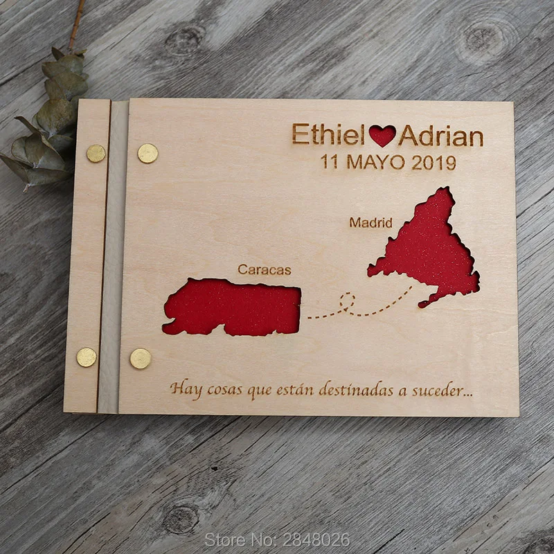 Buku Tamu Pernikahan Terukir P - Custom Star Map ulasan dan harga