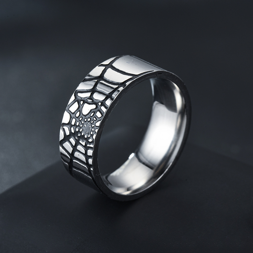 Cincin Web laba-laba sederhana - Initial Ring Custom ulasan dan harga