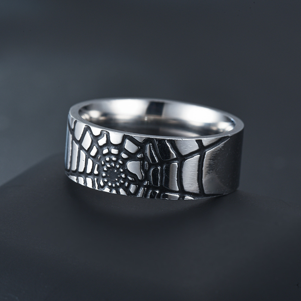 Cincin Web laba-laba sederhana - Initial Ring Custom ulasan dan harga