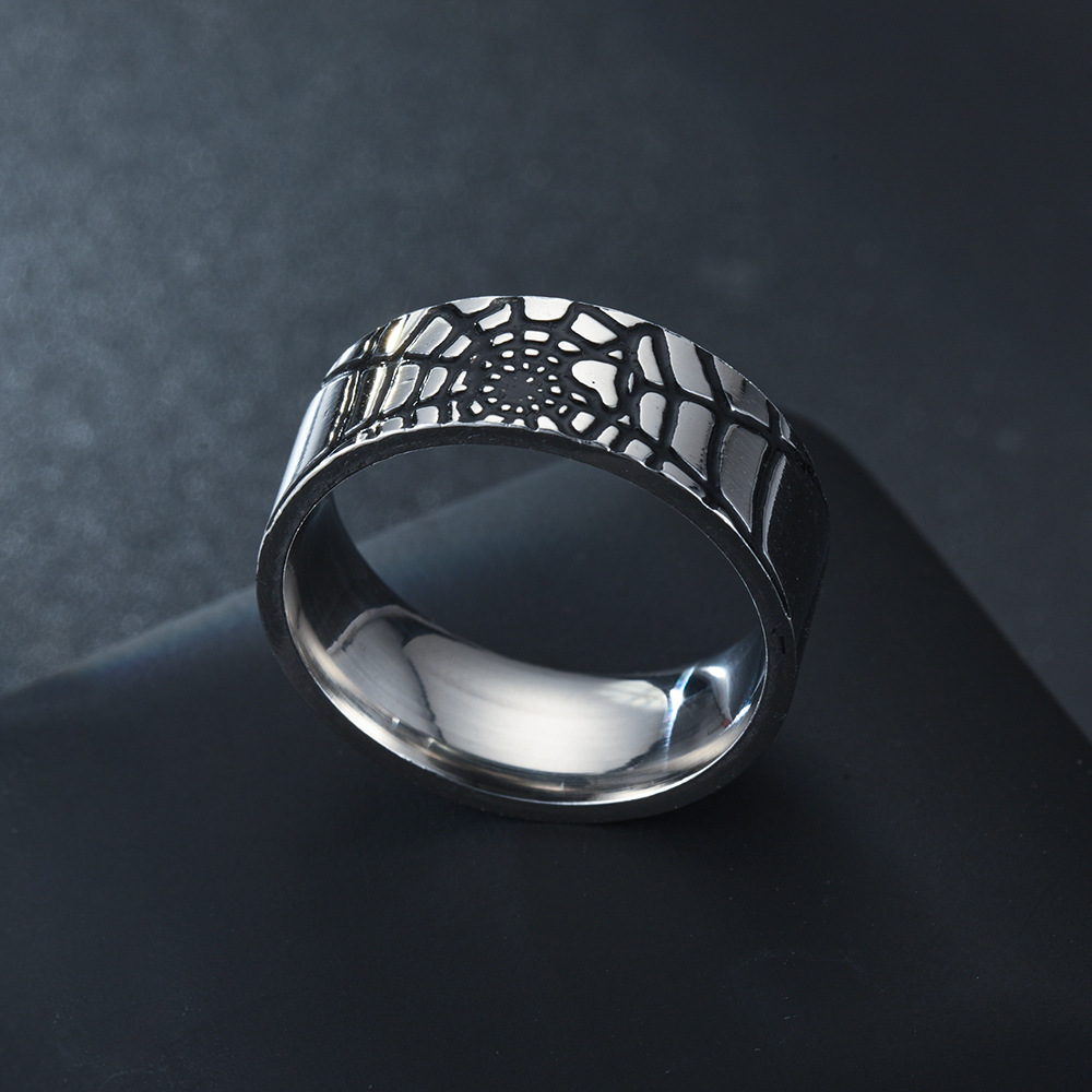Cincin Web laba-laba sederhana - Initial Ring Custom ulasan dan harga