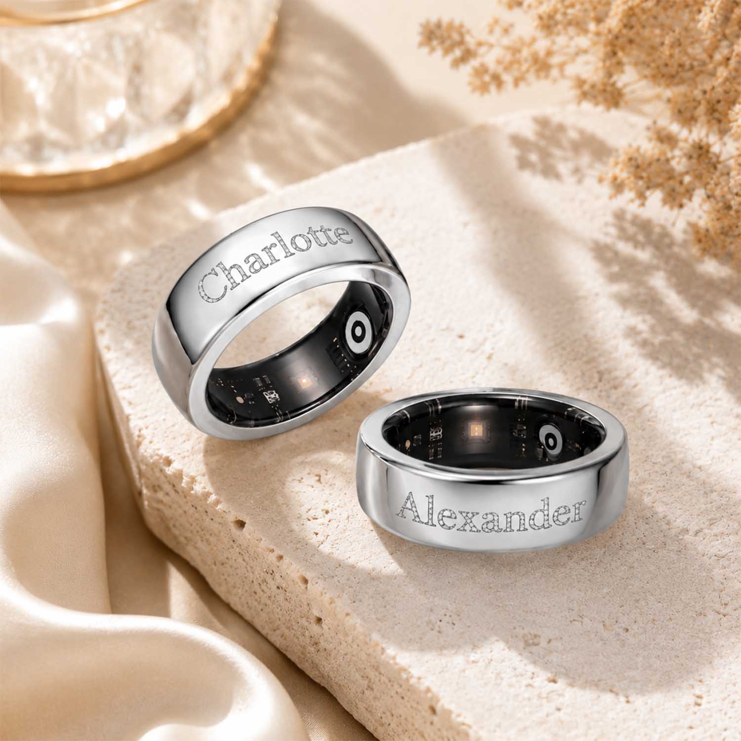 Casing Cincin Pintar Berlian K - Initial Ring Custom ulasan dan harga