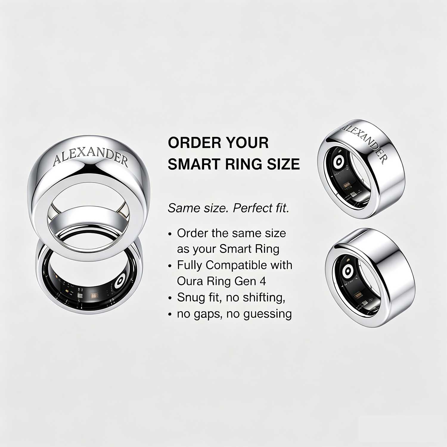 Casing Cincin Pintar Berlian K - Initial Ring Custom ulasan dan harga