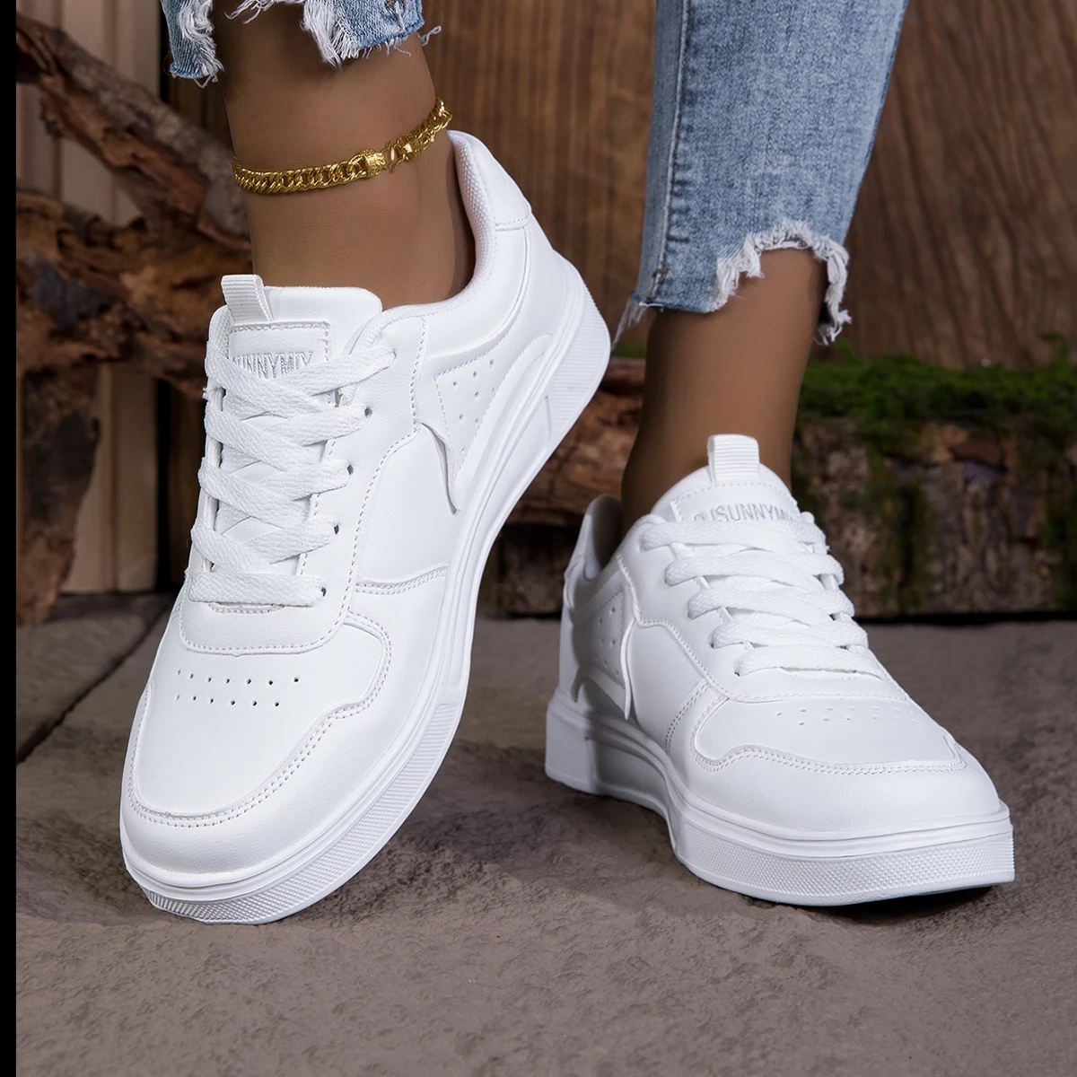Sepatu Kasual Wanita Fashion,  - Vans Shoes Old Skool ulasan dan harga