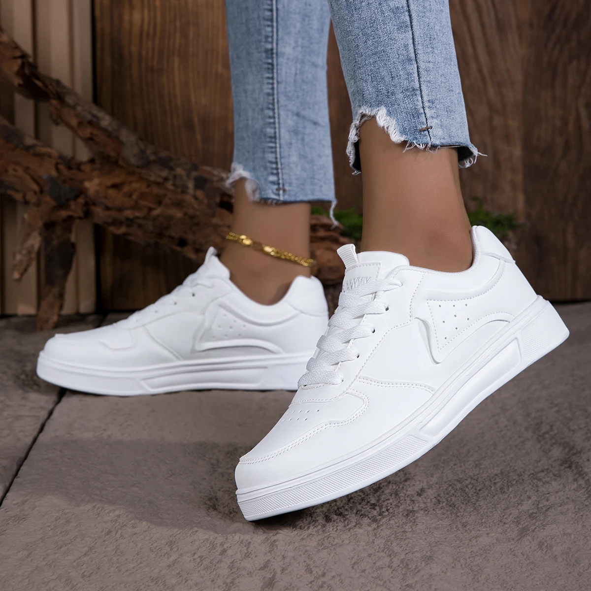 Sepatu Kasual Wanita Fashion,  - Vans Shoes Old Skool ulasan dan harga