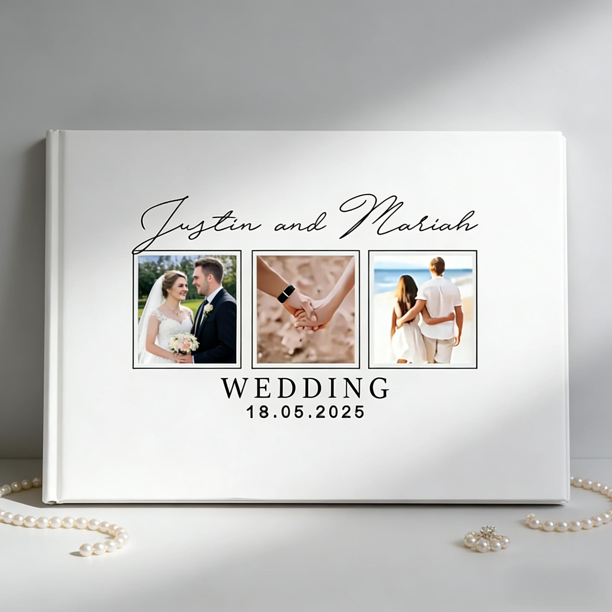 Buku Tamu Pernikahan Kustom -  - Custom Photo Book ulasan dan harga